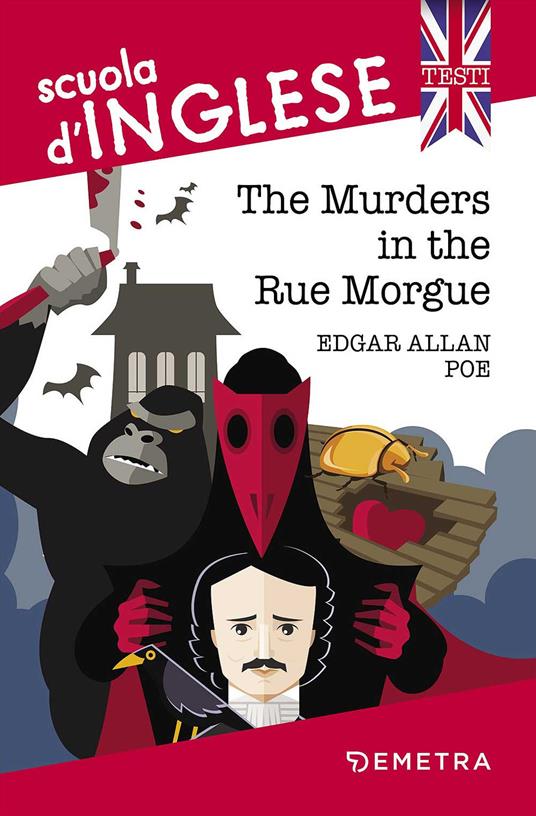 The murders in the Rue Morgue - Edgar Allan Poe - copertina