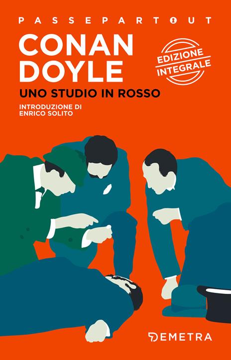 Uno studio in rosso. Ediz. integrale - Arthur Conan Doyle - copertina