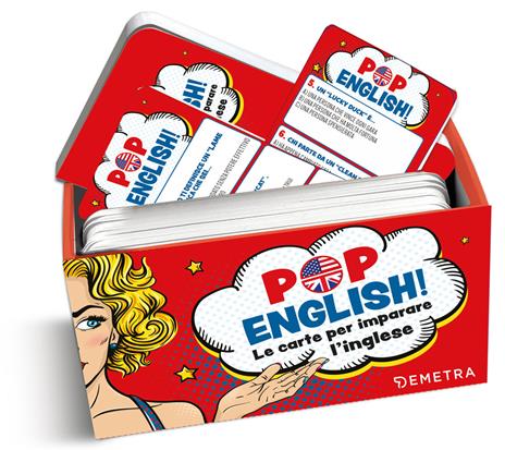 Pop english! Le carte per imparare l'inglese. Con 50 Carte - copertina