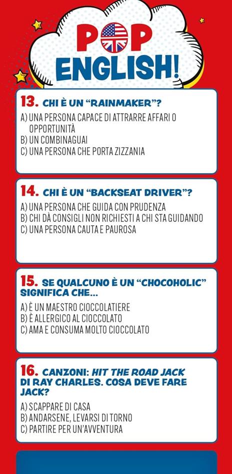 Pop english! Le carte per imparare l'inglese. Con 50 Carte - 2