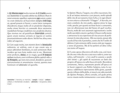 De amicitia-Sull'amicizia. Testo latino a fronte e note linguistiche - Marco Tullio Cicerone - 4