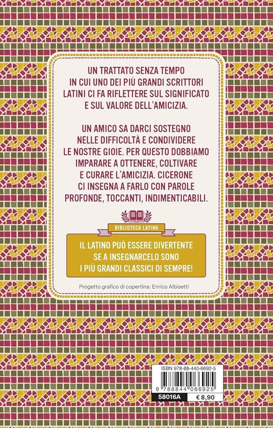 De amicitia-Sull'amicizia. Testo latino a fronte e note linguistiche - Marco Tullio Cicerone - 6