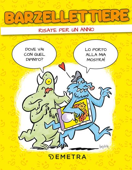 Barzellettiere. Risate per un anno - copertina