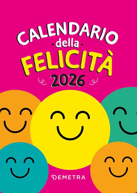 Calendario della felicità 2026 - copertina