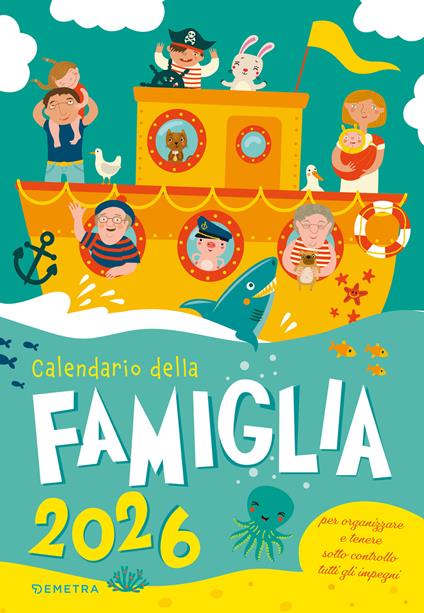 Calendario della famiglia 2026 - copertina