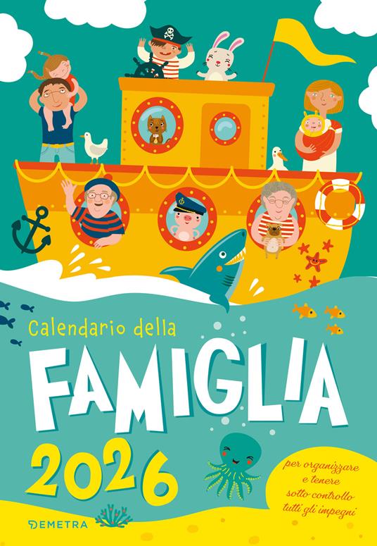 Calendario della famiglia 2026 - copertina