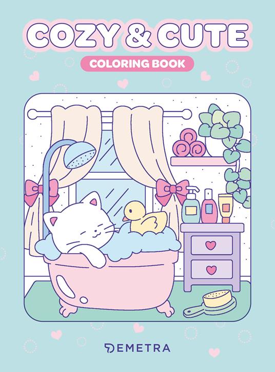 Cozy & cute. Coloring book. Ediz. illustrata - copertina