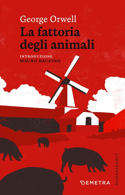 La fattoria degli animali - George Orwell - copertina