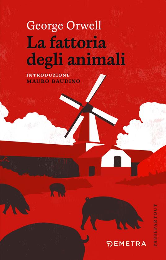 La fattoria degli animali - George Orwell - copertina
