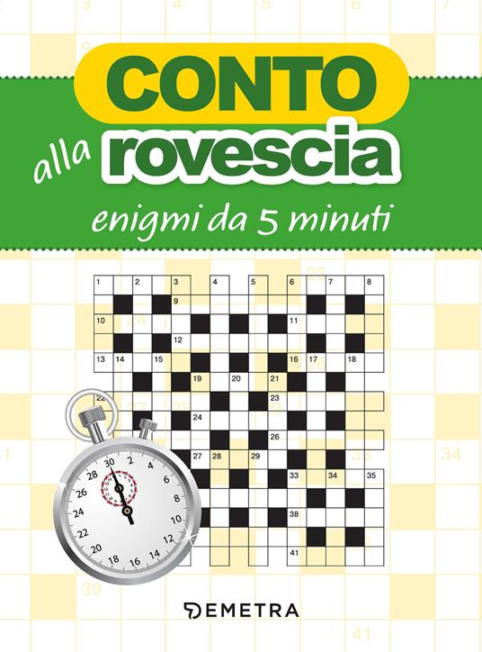 Conto alla rovescia. Enigmi da 5 minuti - copertina
