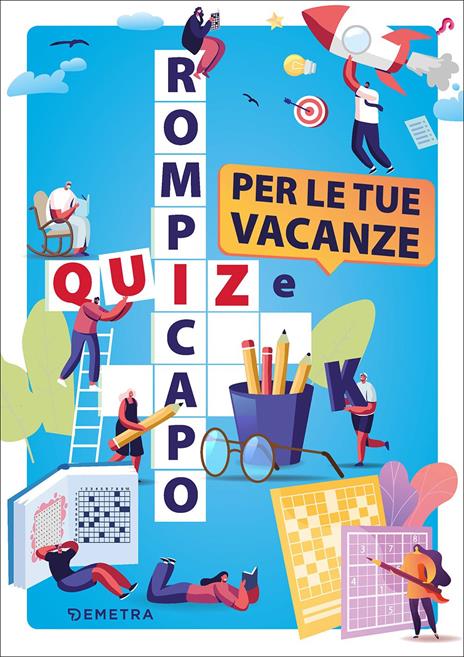 Quiz e rompicapo per le tue vacanze - copertina