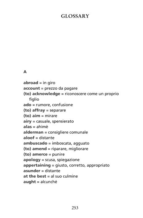 Romeo and Juliet-Romeo e Giulietta. Testo italiano a fronte e note linguistiche - William Shakespeare - 5