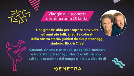 Back to the 80s. Il grande quiz degli anni Ottanta. Con 50 Carte - Rick & Clive - 5