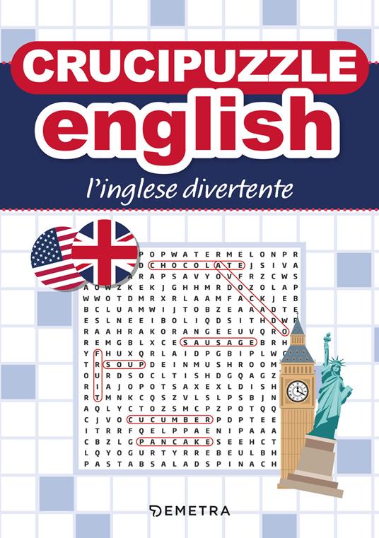 Crucipuzzle English. L'inglese divertente - copertina