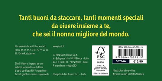 Coupon per il nonno. Buoni per momenti unici da vivere insieme! - 5