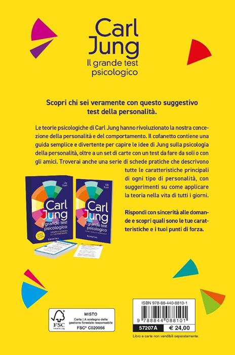 Carl Jung. Il grande libro del test psicologico. Con 52 Carte - Lily Yuan - 2