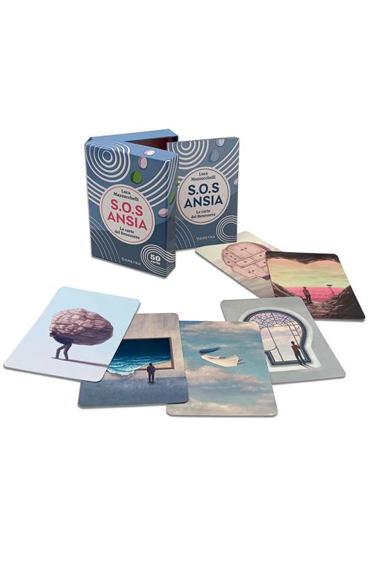 S.O.S. ansia. Le carte del benessere. Con 50 Carte - Luca Mazzucchelli - copertina