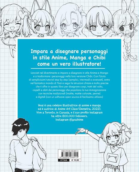 Anime e chibi. Art class. Corso completo per disegnare personaggi e manga chibi - Yoai - 8