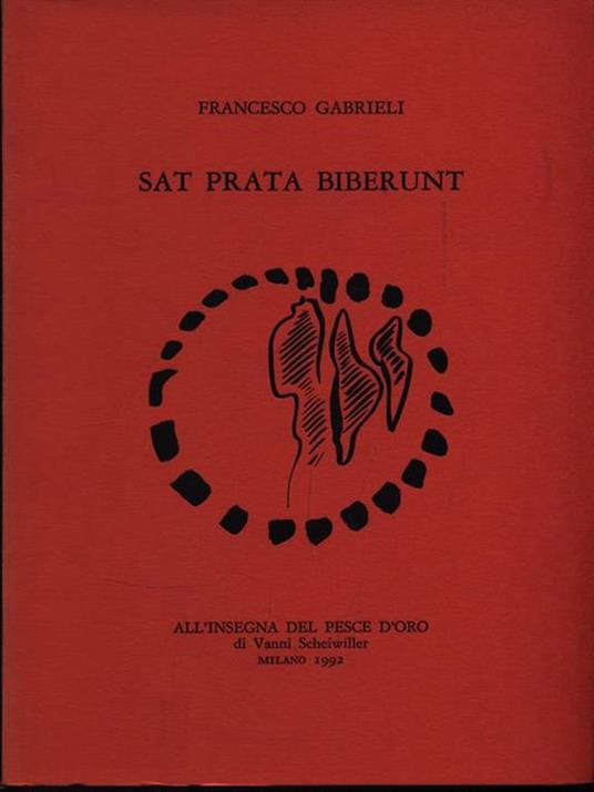 Sat prata biberunt - Francesco Gabrieli - 2