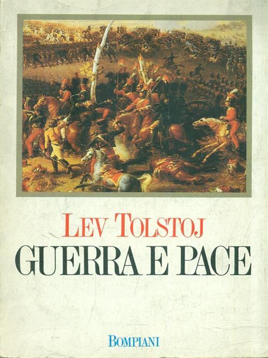 Guerra e pace - Lev Tolstoj - copertina