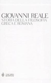 Storia della filosofia greca e romana - Giovanni Reale - copertina