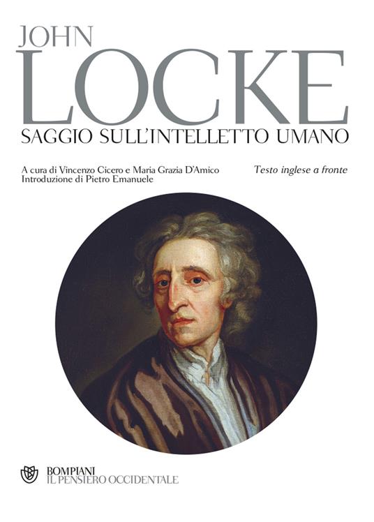 Saggio sull'intelletto umano. Testo inglese a fronte - John Locke - copertina
