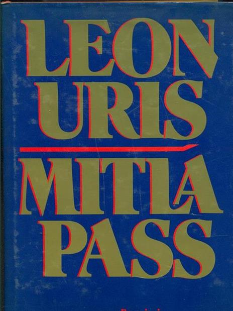 Mitla pass - Leon Uris - copertina