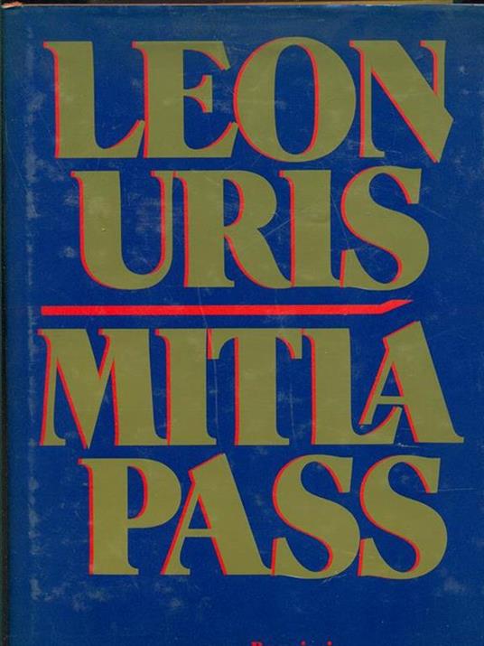 Mitla pass - Leon Uris - copertina