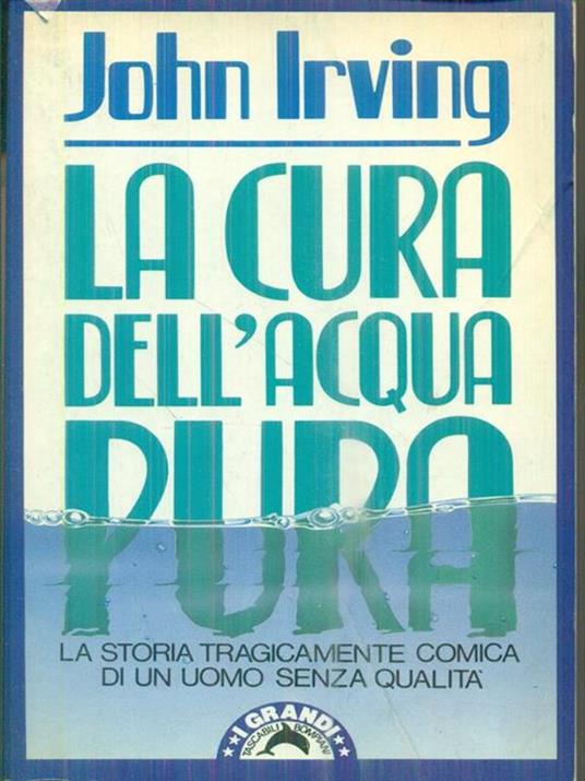 La cura dell'acqua pura - John Irving - copertina