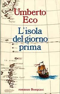 L' isola del giorno prima - Umberto Eco - copertina