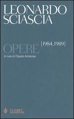 Opere. Vol. 3: 1984-1989.