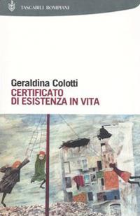 Certificato di esistenza in vita - Geraldina Colotti - copertina