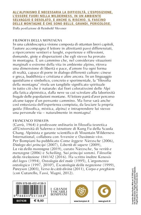 Filosofia della montagna - Francesco Tomatis - 2