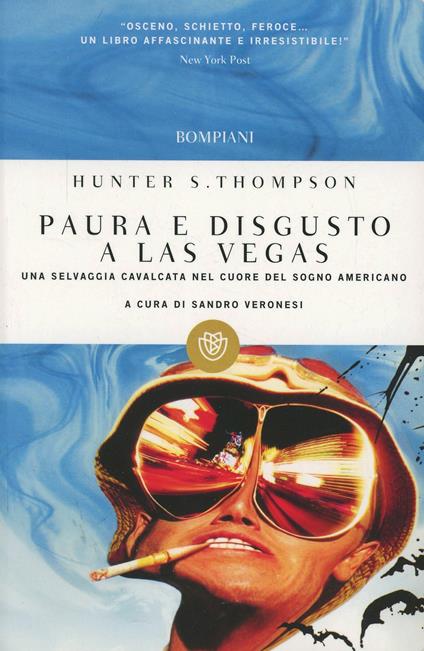 Paura e disgusto a Las Vegas - Hunter S. Thompson - copertina