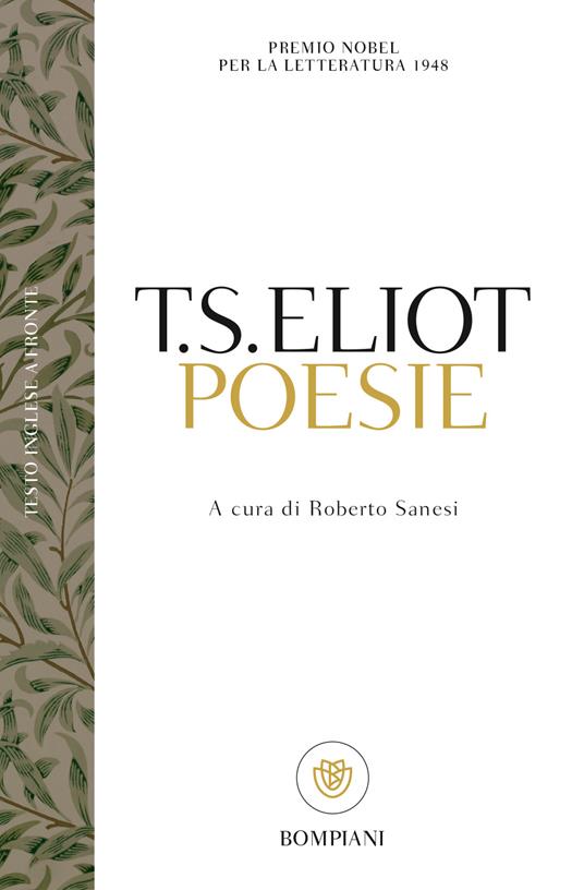 Poesie - Thomas S. Eliot - copertina