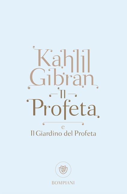 Il profeta-Il giardino del profeta - Kahlil Gibran - copertina