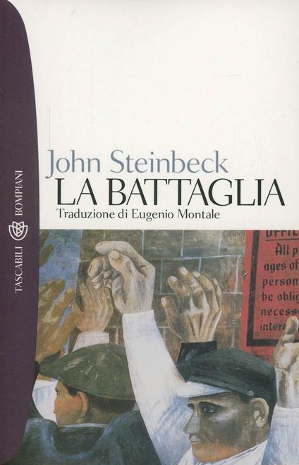 La battaglia - John Steinbeck - copertina