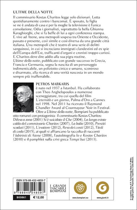 Ultime della notte - Petros Markaris - 3