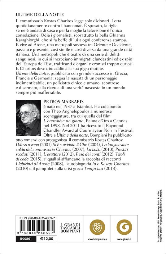 Ultime della notte - Petros Markaris - 3