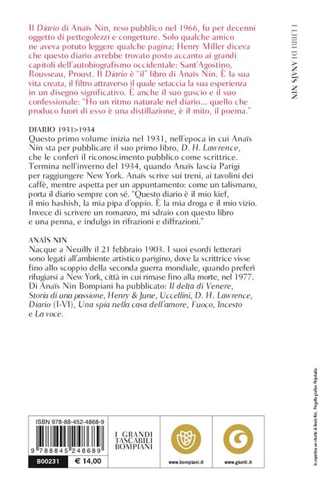 Diario. Vol. 1: 1931-1934 - Anaïs Nin - 2