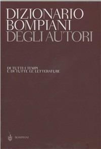 Dizionario degli autori. Cofanetto - copertina