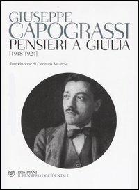 Pensieri a Giulia (1918-1924) - Giuseppe Capograssi - copertina