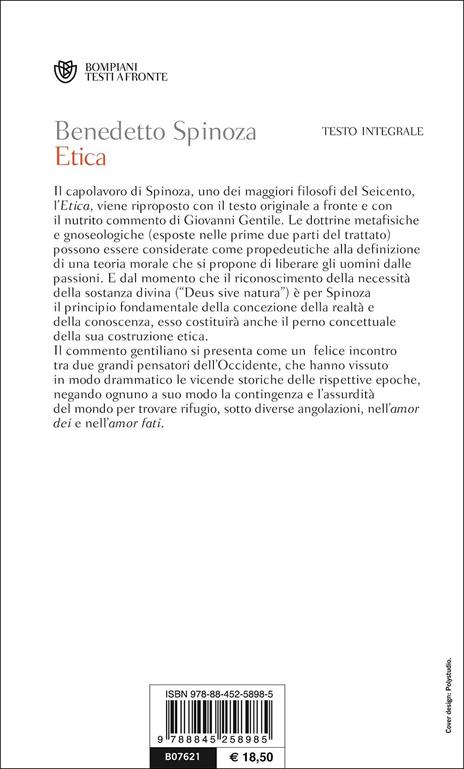 Etica. Testo latino a fronte - Baruch Spinoza - 3