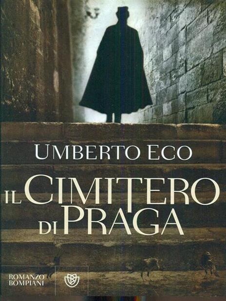Il cimitero di Praga - Umberto Eco - copertina