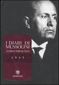 I diari di Mussolini (veri o presunti). 1935 - copertina