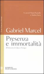 Presenza e immortalità. Testo francese a fronte