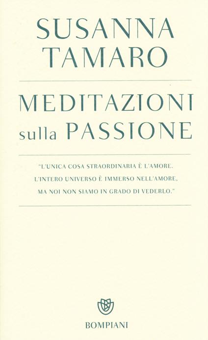 Meditazioni sulla passione - Susanna Tamaro - copertina