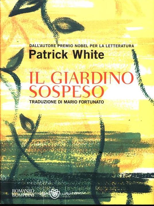 Il giardino sospeso - Patrick White - copertina