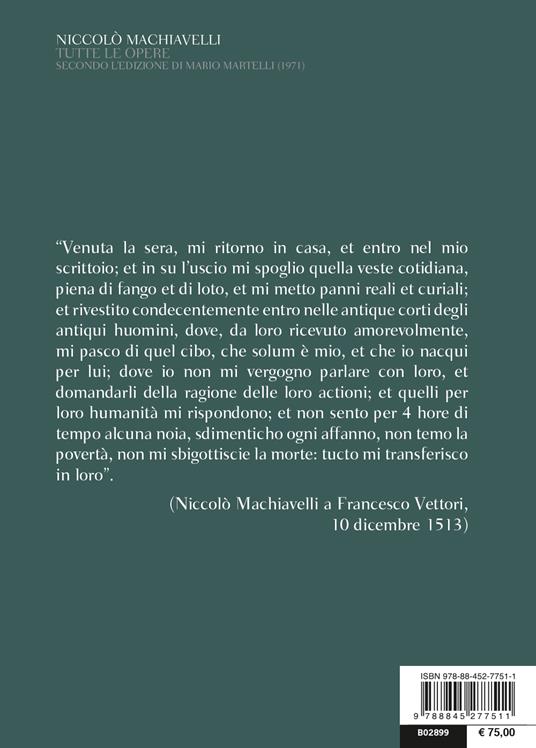 Tutte le opere. Secondo l'edizione di Mario Martelli (1971) - Niccolò Machiavelli - 3