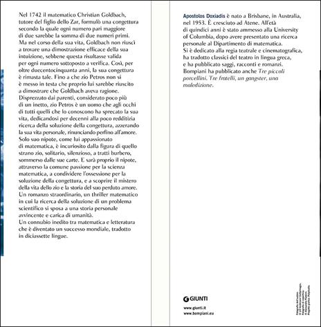 Zio Petros e la congettura di Goldbach - Apostolos Doxiadis - 4